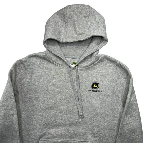 John Deere Sweatshirt Men's Size XL Gray Build Alabama Hoodie - Picture 3 of 13